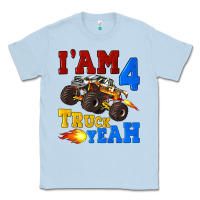 Dusty Blue i'am four truck yeah Classic Tee - Artiststas