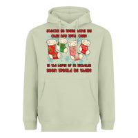 Matcha stockings were hung by chimney Heavyweight Hoodie - MaliasSmallBusiness
