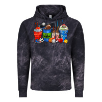 Cloud Black p.e. teacher coffee cups Vintage Hoodie - Zillion Design Studio