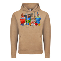 P.e. Teacher Coffee Cups Vintage Hoodie | Teevron
