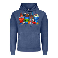 Vintage Denim p.e. teacher coffee cups Vintage Hoodie - Zillion Design Studio