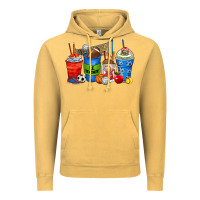 Vintage Mustard p.e. teacher coffee cups Vintage Hoodie - Zillion Design Studio