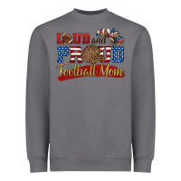 Storm loud and proud football mom Heavyweight Sweatshirt - HRA Design Shop