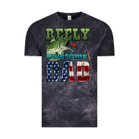 Cloud Black reely awesome dad Vintage Tee - HRA Design Shop