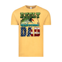 Vintage Mustard reely awesome dad Vintage Tee - HRA Design Shop