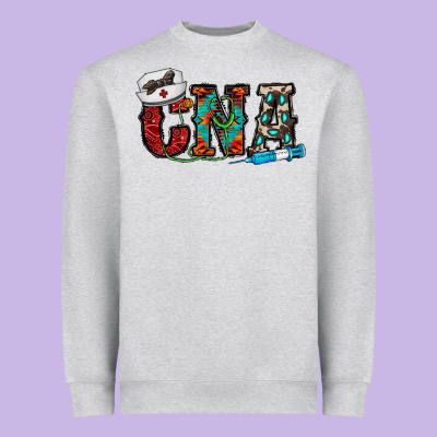 Cna Heavyweight Sweatshirt Designed By Cowhidedigitalart
