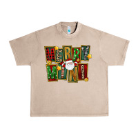 French Oak Christmas merry mini Urban Heavy Tee - FaDigitalArtStudio