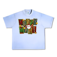 Grape Ice Christmas merry mini Urban Heavy Tee - FaDigitalArtStudio