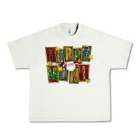 Pistachio Christmas merry mini Urban Heavy Tee - FaDigitalArtStudio