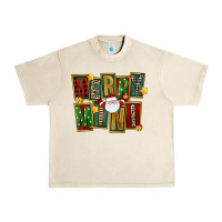 Sandshell Christmas merry mini Urban Heavy Tee - FaDigitalArtStudio