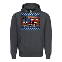 Smoke god bless america american flag tumbler Zipper Hoodie - Jasminsmagicworld