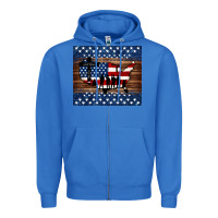 True Royal god bless america american flag tumbler Zipper Hoodie - Jasminsmagicworld