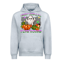 Heather Grey I ghost people all year round Urban Hoodie - NancyCooperArtShop