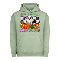 Pigment Oil Green I ghost people all year round Urban Hoodie - NancyCooperArtShop