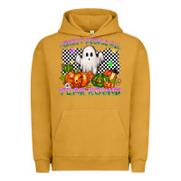 Pigment Peanut Butter I ghost people all year round Urban Hoodie - NancyCooperArtShop