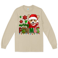 Mushroom merry pawmas christmas corgi Long Sleeve Tee - Jasminsmagicworld