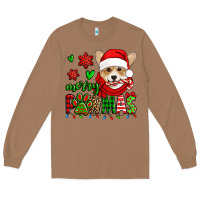 Toasted Coconut merry pawmas christmas corgi Long Sleeve Tee - Jasminsmagicworld