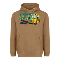 Toasted Coconut transportation squad Heavyweight Hoodie - NancyCooperArtShop