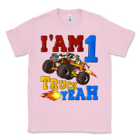 Bubblegum Pink i'am one truck yeah Classic Tee - Artiststas