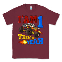 Burgundy i'am one truck yeah Classic Tee - Artiststas