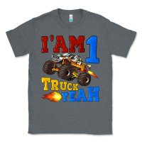 Charcoal Heather i'am one truck yeah Classic Tee - Artiststas