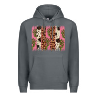 Rock cactus leopard cowhide brush stroke Premium Hoodie - Artiststas