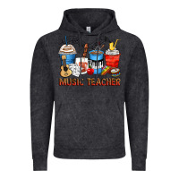 Vintage Black music teacher coffee cups Vintage Hoodie - Zillion Design Studio