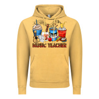Vintage Mustard music teacher coffee cups Vintage Hoodie - Zillion Design Studio