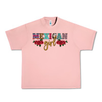 Salmon mexican girl Urban Heavy Tee - HRA Design Shop