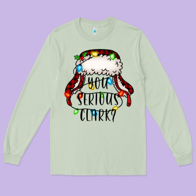 You Serious Clark Long Sleeve Tee Designed By Jasminsmagicworld