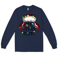 Navy you serious clark Long Sleeve Tee - Jasminsmagicworld
