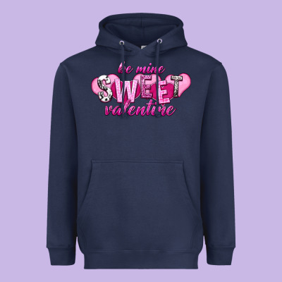 Be Mine Sweet Valentine Heavyweight Hoodie Designed By Nancycooperartshop