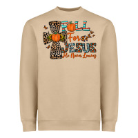 Mushroom fall for jesus he never leaves Heavyweight Sweatshirt - CowhideDigitalArt