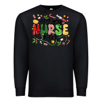 Black resting nurse face Premium Sweatshirt - MaliasSmallBusiness
