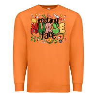 Carrot resting nurse face Premium Sweatshirt - MaliasSmallBusiness