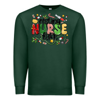 Sports Green resting nurse face Premium Sweatshirt - MaliasSmallBusiness