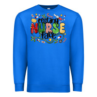 True Royal resting nurse face Premium Sweatshirt - MaliasSmallBusiness
