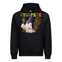 Black Cycopath Urban Hoodie - NancyCooperArtShop
