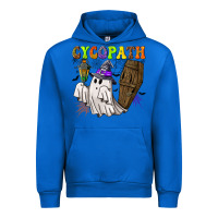 Cobalt Cycopath Urban Hoodie - NancyCooperArtShop