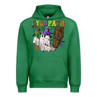 Emerald Cycopath Urban Hoodie - NancyCooperArtShop