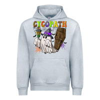 Heather Grey Cycopath Urban Hoodie - NancyCooperArtShop