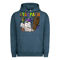 Pigment Midnight Navy Cycopath Urban Hoodie - NancyCooperArtShop