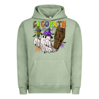 Pigment Oil Green Cycopath Urban Hoodie - NancyCooperArtShop