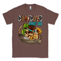 Chestnut cowboys don't die Classic Tee - AdoDesignShop