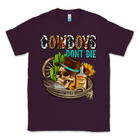 Plum cowboys don't die Classic Tee - AdoDesignShop