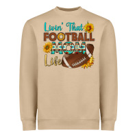Livin' That Football Mom Life Heavyweight Sweatshirt | Teevron