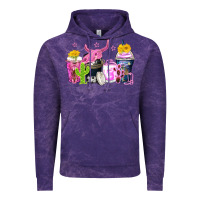 Cloud Purple neon western coffee cups Vintage Hoodie - Zillion Design Studio