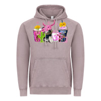 Vintage Zinc neon western coffee cups Vintage Hoodie - Zillion Design Studio