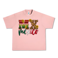 Salmon mexico Urban Heavy Tee - HRA Design Shop