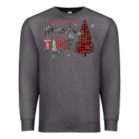 Charcoal Heather its the most wonderful time of the year Premium Sweatshirt - MaliasSmallBusiness